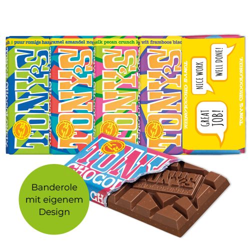 Tony's Chocolonely (180 Gr.) mit eigenem Design | Spezial - Bild 1